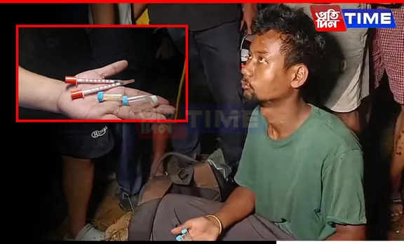 Tension Grips Guwahati's Hengrabari as Locals Nab Drug Addict